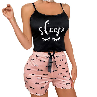 Milk Silk Camisole Pajama Set for Women | Bellanica