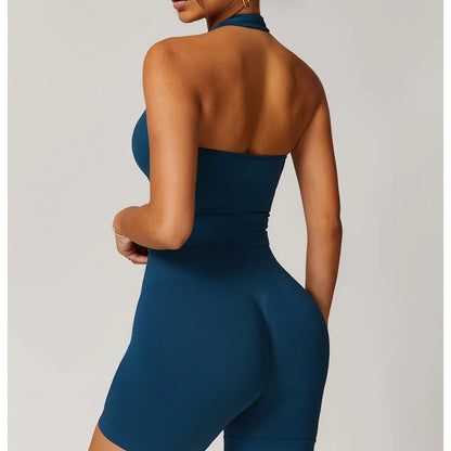 Bellanica - Seamless high-waist push-up shorts