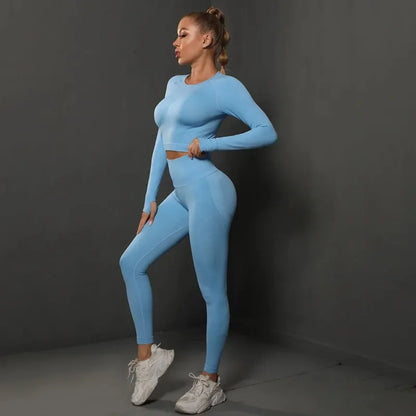Bellanica - Seamless High-Waist Hip-Lift Set