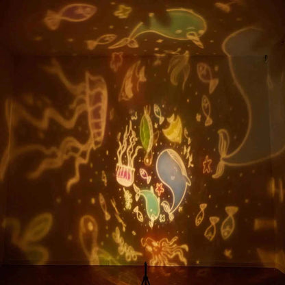 Fantasy Light – 3-Color Rechargeable Projection Lamp
