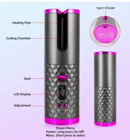 Bellanica - Cordless Automatic Curling Iron