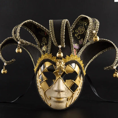 Bellanica - Joker Venetian Masquerade Party Mask