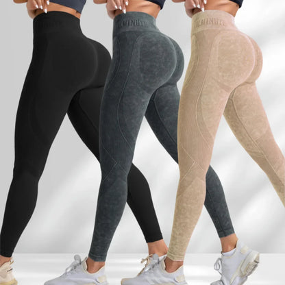 Bellanica - Seamless high-waist hip-lifting leggings