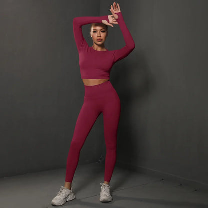 Bellanica - Seamless High-Waist Hip-Lift Set