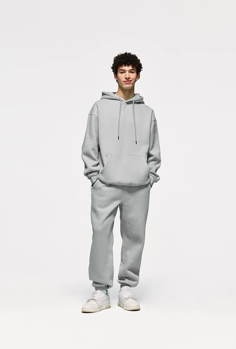 Bellanica - Men’s Solid Hoodie Pants Set
