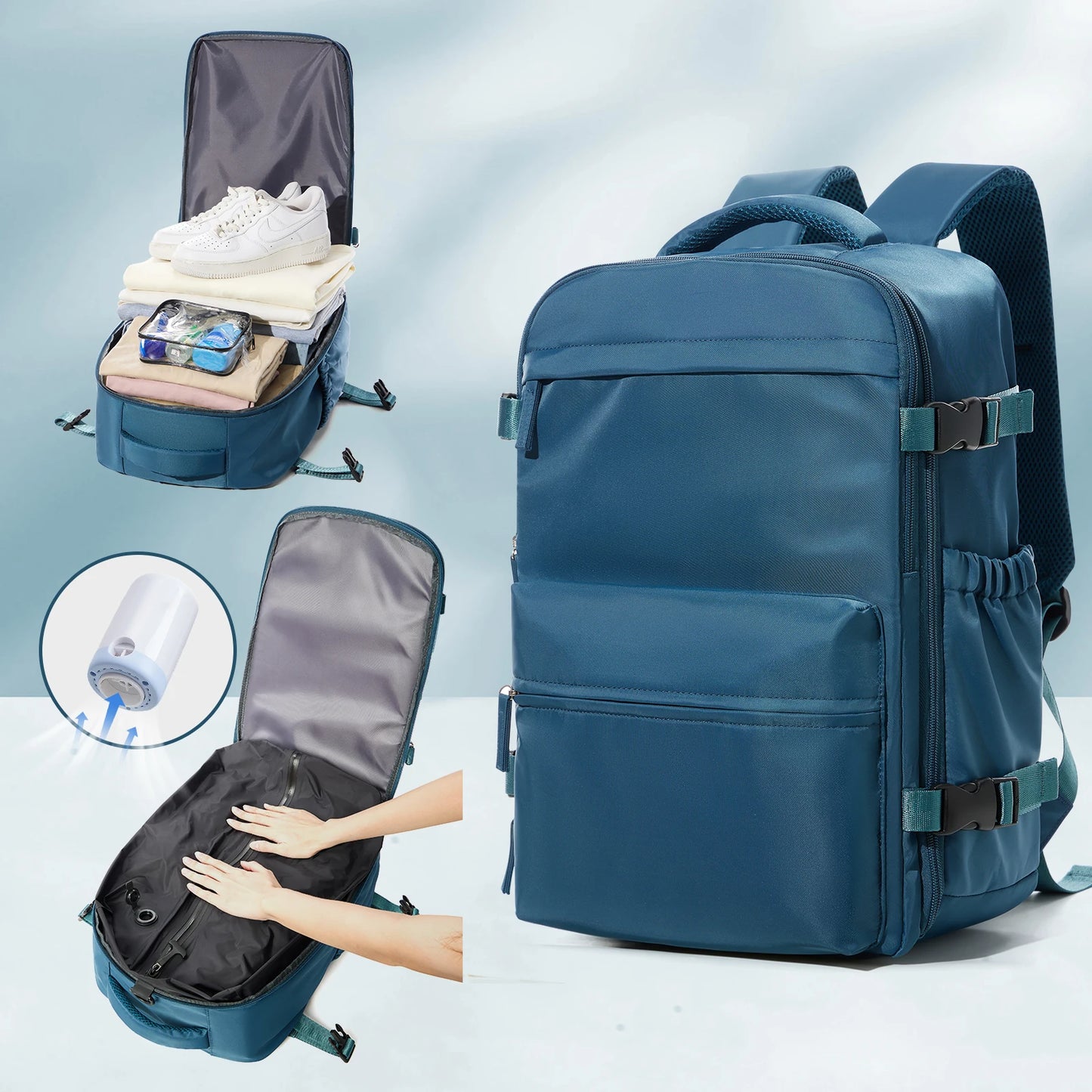 Bellanica - Backpack Travel Bag for Men & Women