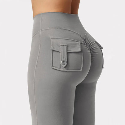 Bellanica - Stretch-Yogahose mit weitem Bein für Damen 