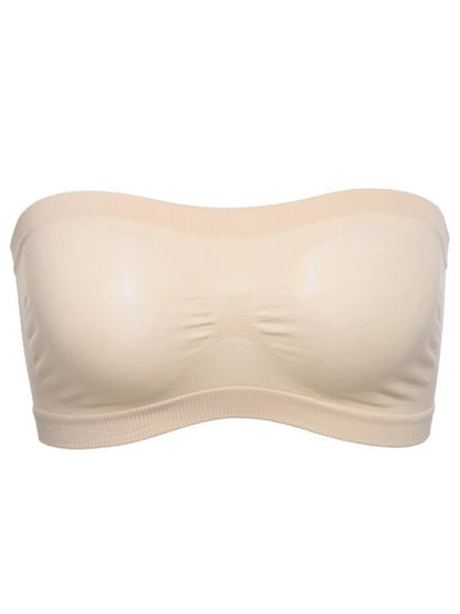 Bellanica - Breathable Mesh Strapless Bandeau Bra