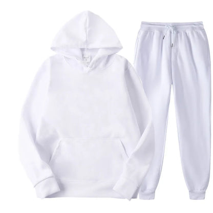 Bellanica - Men’s Solid Hoodie Pants Set