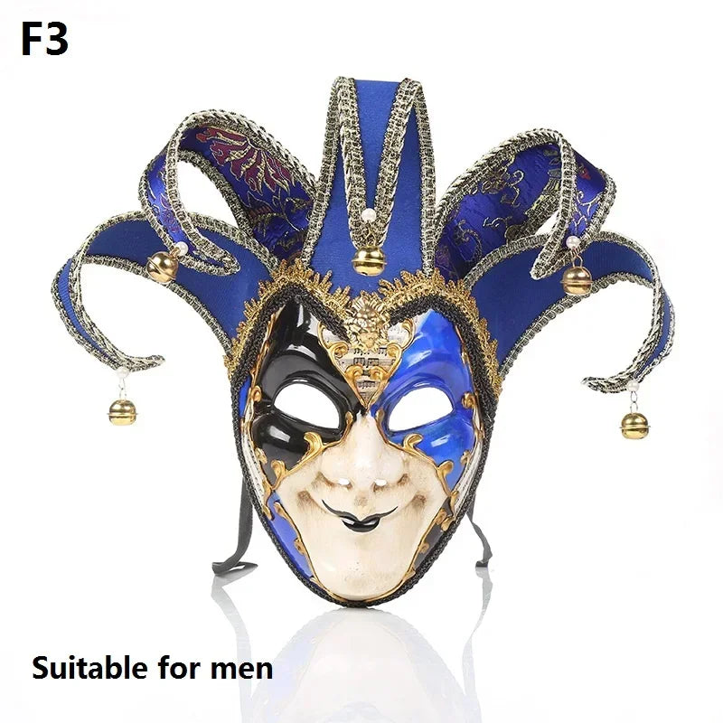Bellanica - Joker Venetian Masquerade Party Mask