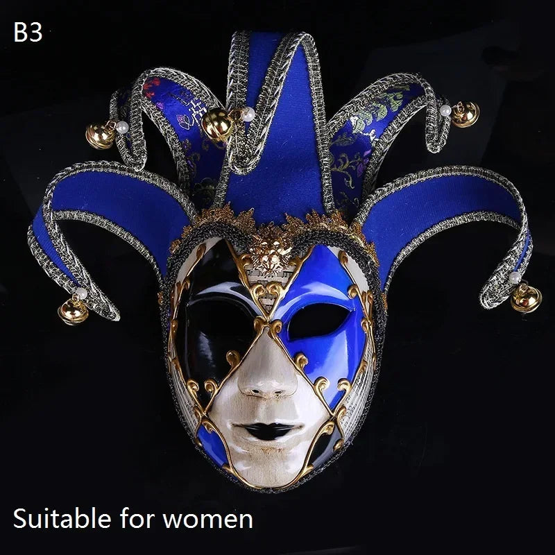 Bellanica - Joker Venetian Masquerade Party Mask