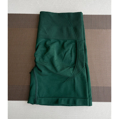 Bellanica - Seamless High-Waist Gym Shorts
