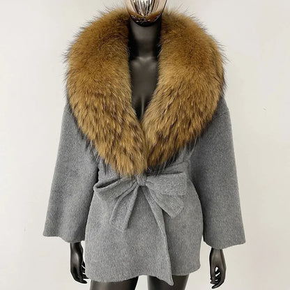 Bellanica - Women’s Raccoon Fox Coat