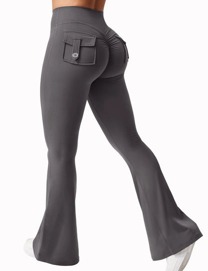 Bellanica - Stretch-Yogahose mit weitem Bein für Damen 