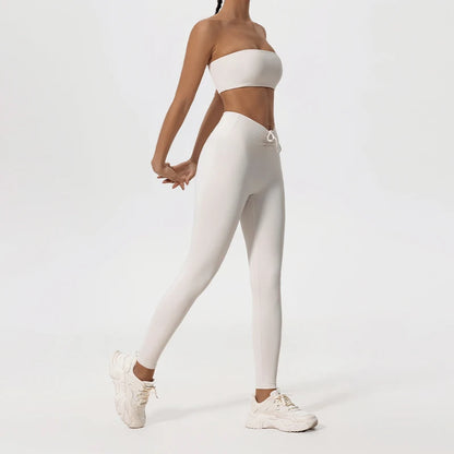 Bellanica - Women’s strapless workout bra set