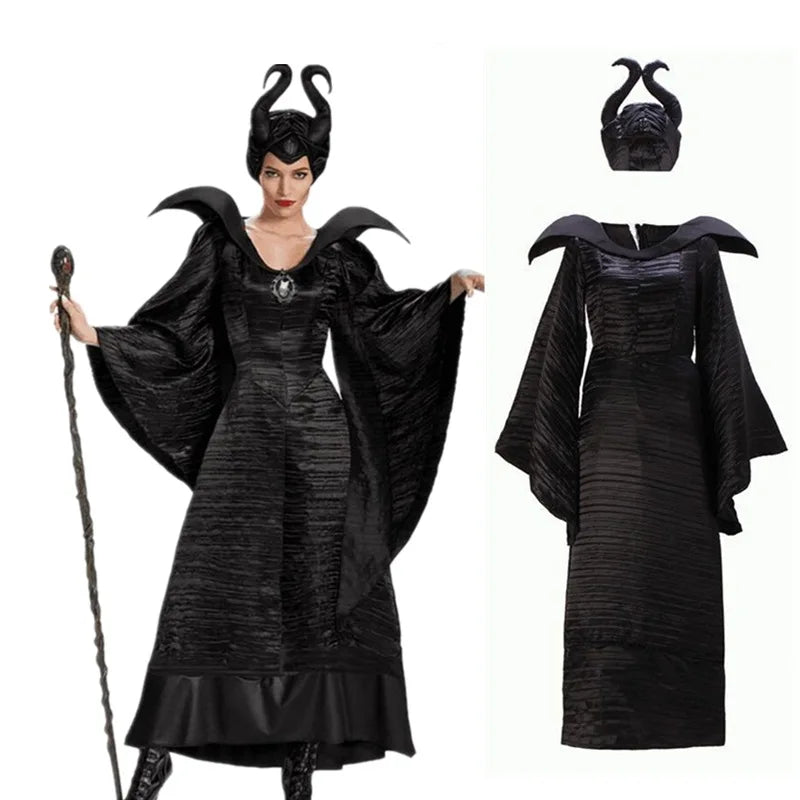 Bellanica - Maleficent Witch Halloween Cosplay Costume