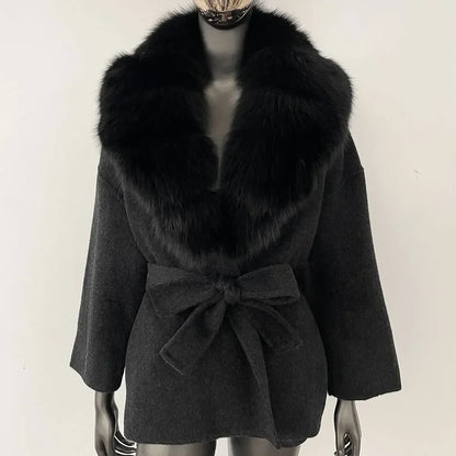 Bellanica - Women’s Raccoon Fox Coat