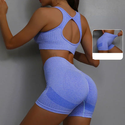 Bellanica - Women’s yoga workout shorts set