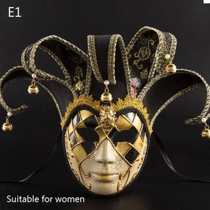 Bellanica - Joker Venetian Masquerade Party Mask