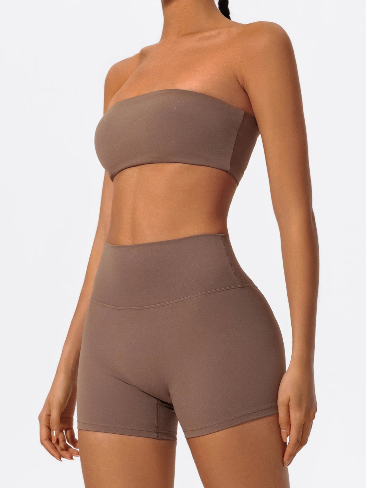 Bellanica - Women’s strapless workout bra set