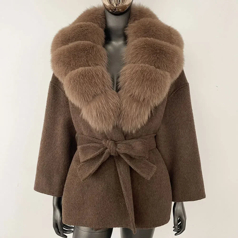 Bellanica - Women’s Raccoon Fox Coat