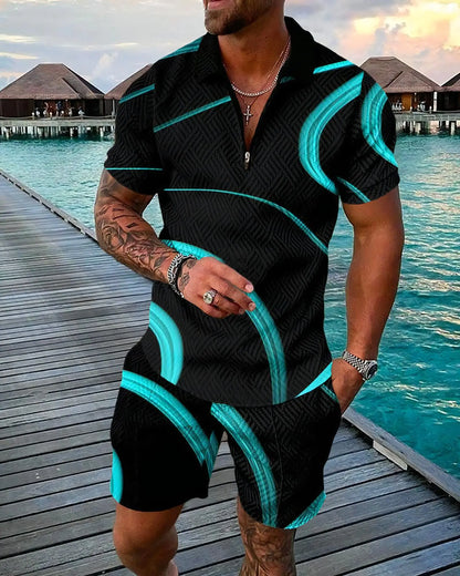 Bellanica - 3D Jesus Cross Men's Summer Set