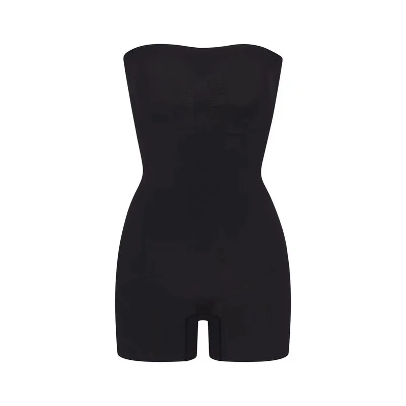 Strapless Seamless Tummy Control Shaper Top