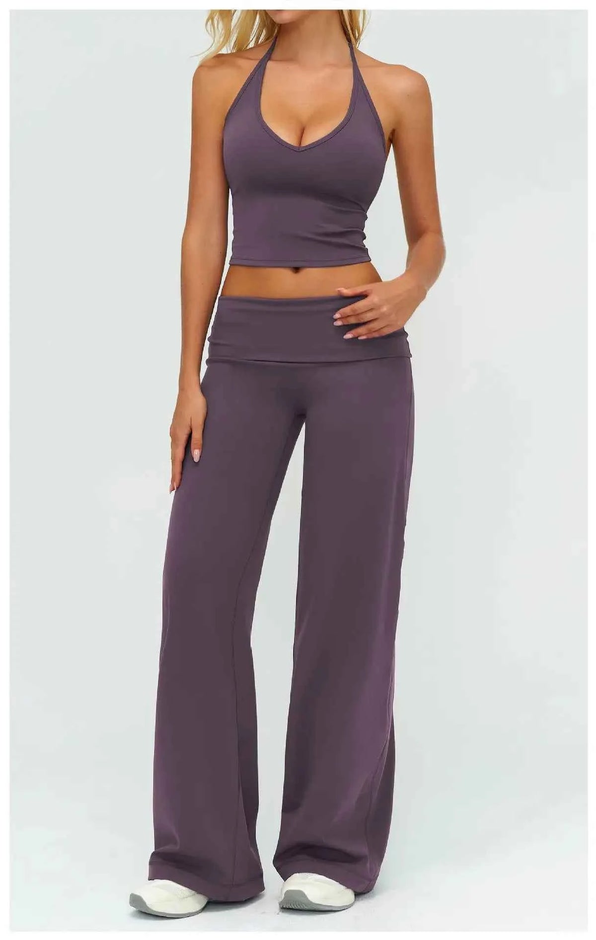 Womens Casual Yoga Tracksuit Set