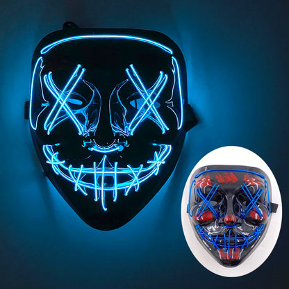 Bellanica - Glowing LED Purge Mask Headgear