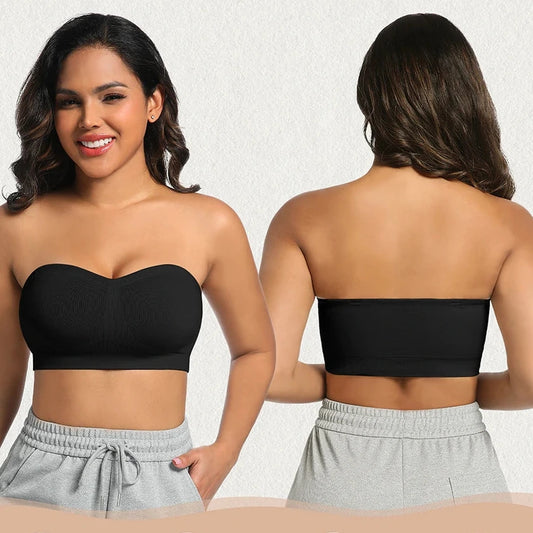 Bellanica - Seamless Strapless Push-Up Wireless Bra