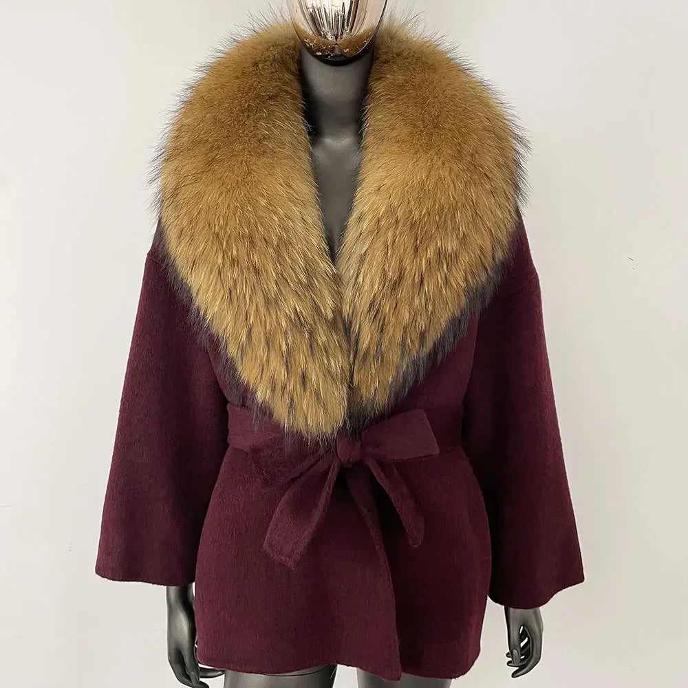 Bellanica - Women’s Raccoon Fox Coat