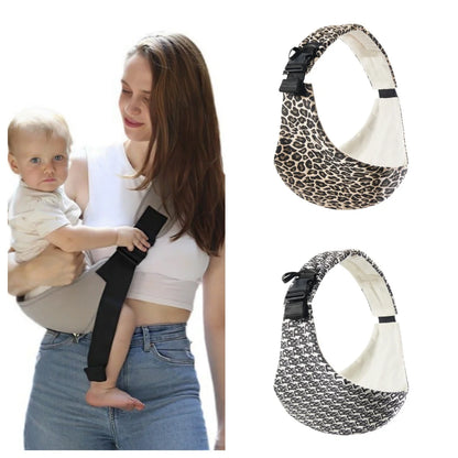 Bellenica - Leopard Baby Carrier with Waist Stool