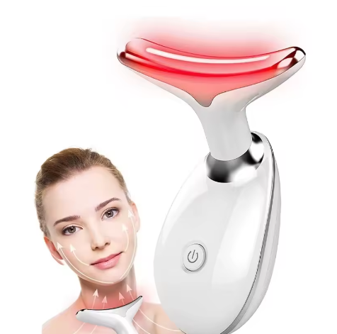 Bellanica - Masseur de cou et de visage à LED EMS 7 couleurs