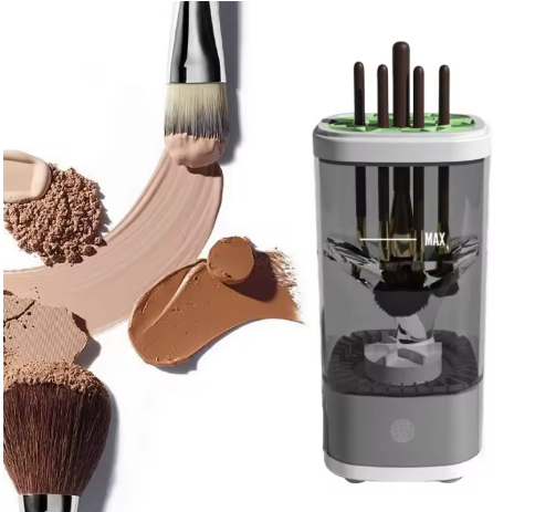 Bellanica - Nettoyeur de pinceaux de maquillage électrique 