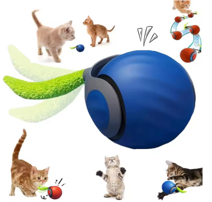 Bellanica - Balle jouet intelligente rechargeable par USB pour chat 