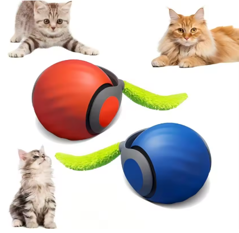 Bellanica - Balle jouet intelligente rechargeable par USB pour chat 