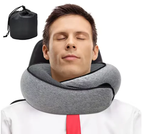 Memory Foam Travel Neck Pillow