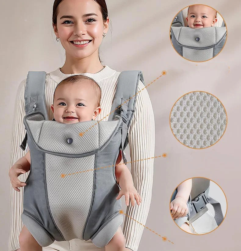 Bellanica - Breathable Lightweight Baby Wrap Carrier