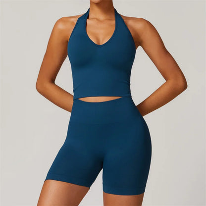 Bellanica - Seamless high-waist push-up shorts