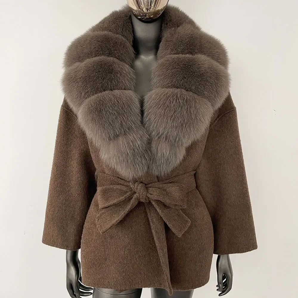 Bellanica - Women’s Raccoon Fox Coat