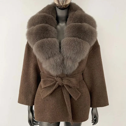 Bellanica - Women’s Raccoon Fox Coat