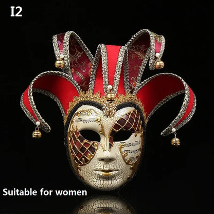 Bellanica - Joker Venetian Masquerade Party Mask