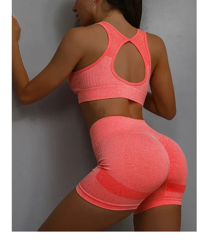 Bellanica - Women’s yoga workout shorts set