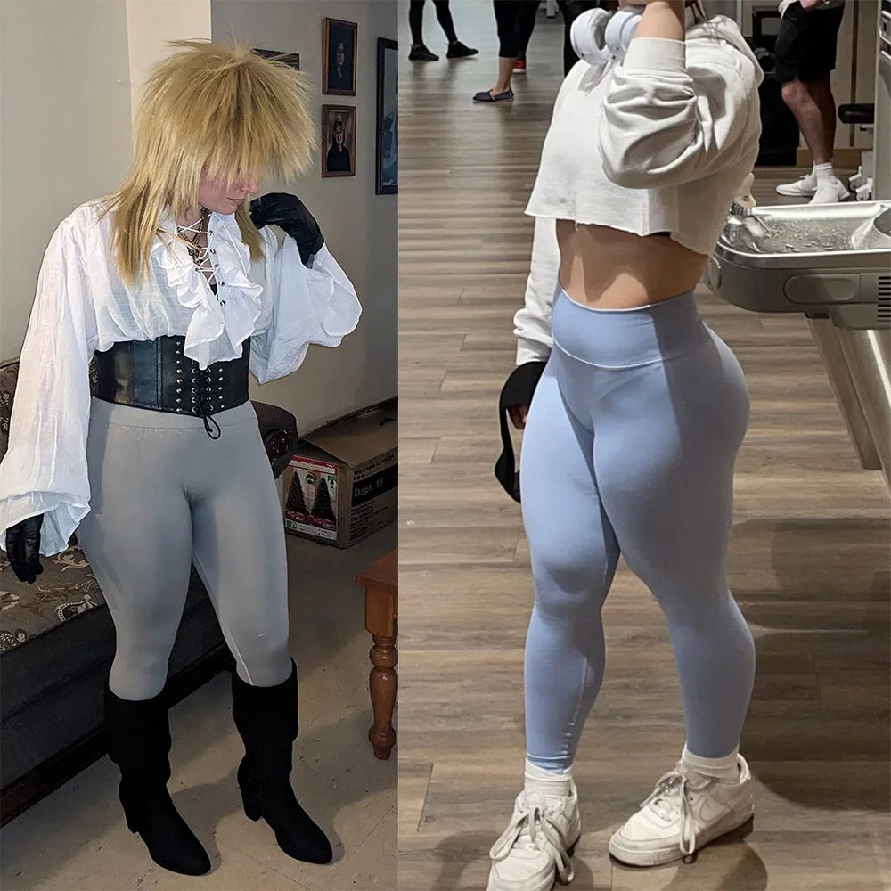 Bellanica - Seamless High-Waist Push-Up Leggings