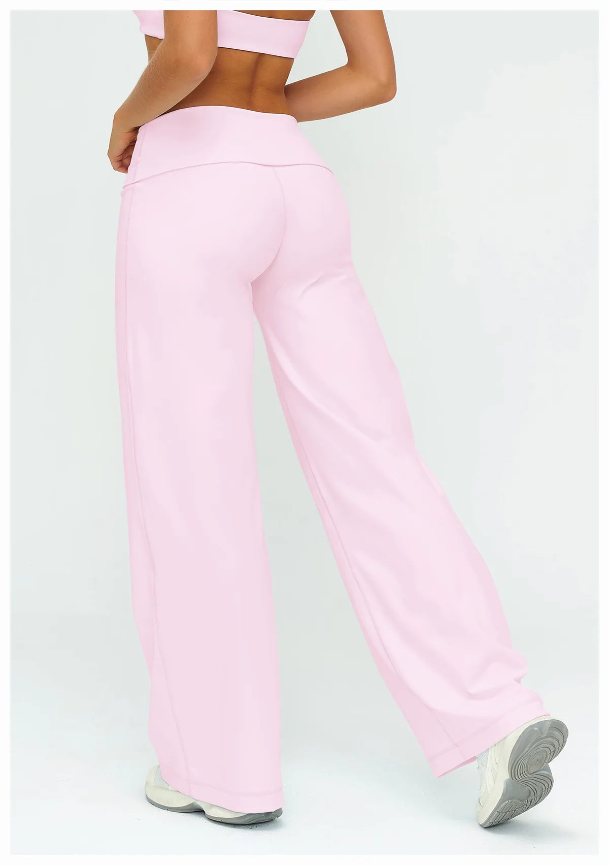 Womens Loose Wide-Leg Sports Leggings - Bellanica
