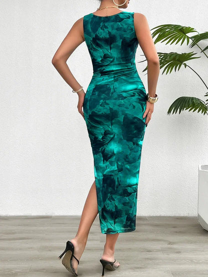 Bellanica - Slim Fit Printed Summer Dress