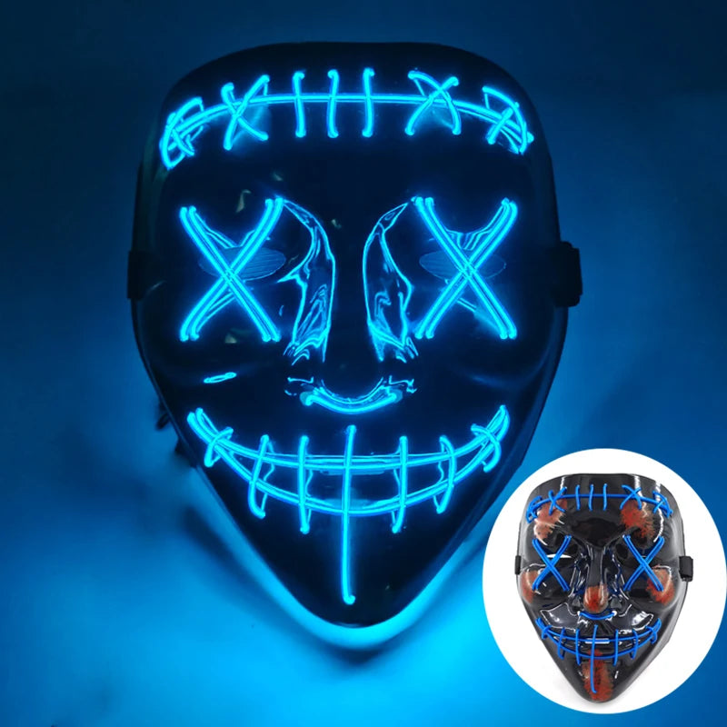 Bellanica - Glowing LED Purge Mask Headgear