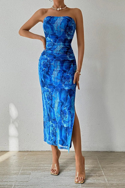 Bellanica - Sexy Sleeveless Slit Summer Dress