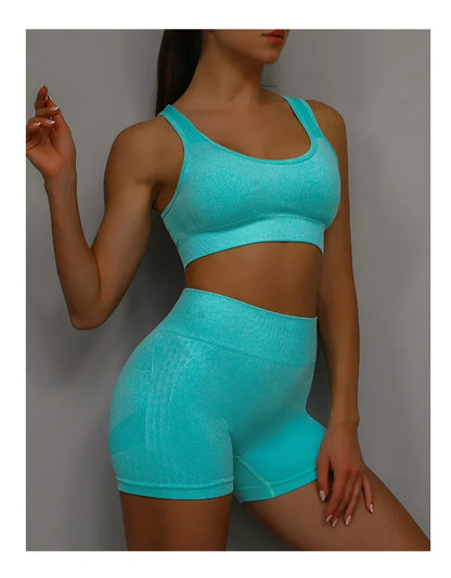 Bellanica - Women’s yoga workout shorts set