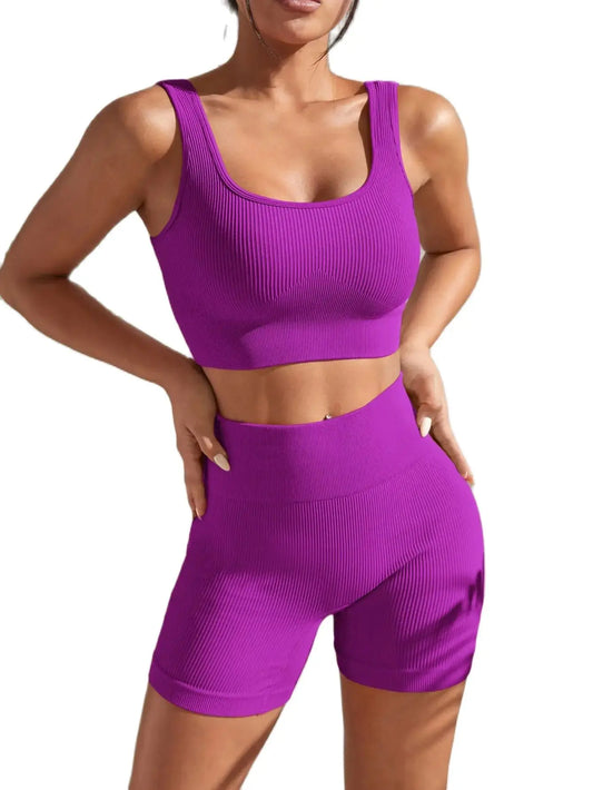 Bellanica - Seamless High-Waist Quick-Dry Set